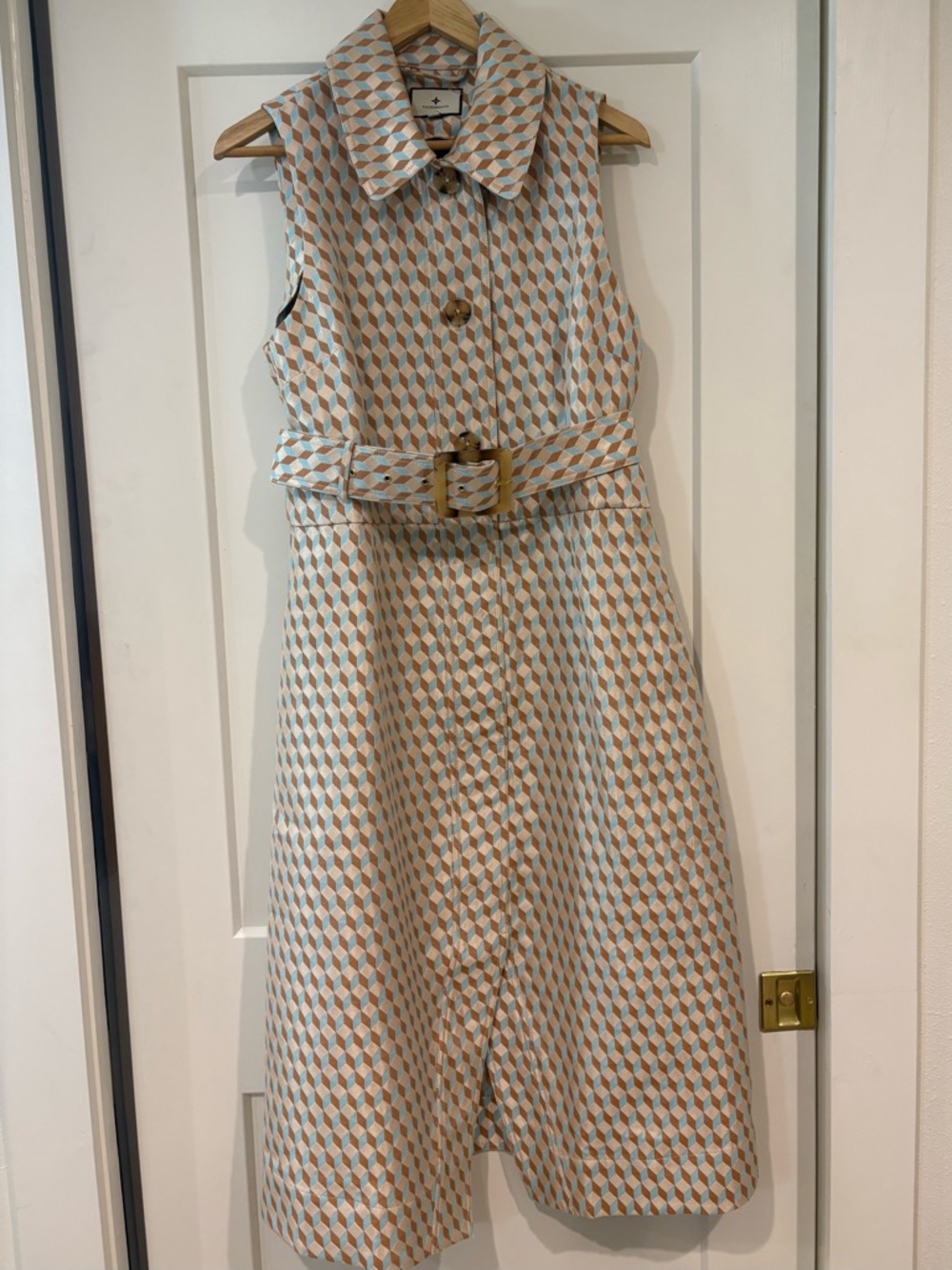 Tuckernuck Oceanspray Cheyenne Belted  Dress -large